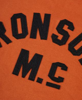 1920s Drinking Team Motorcycle Racing Sweatshirt - Orange