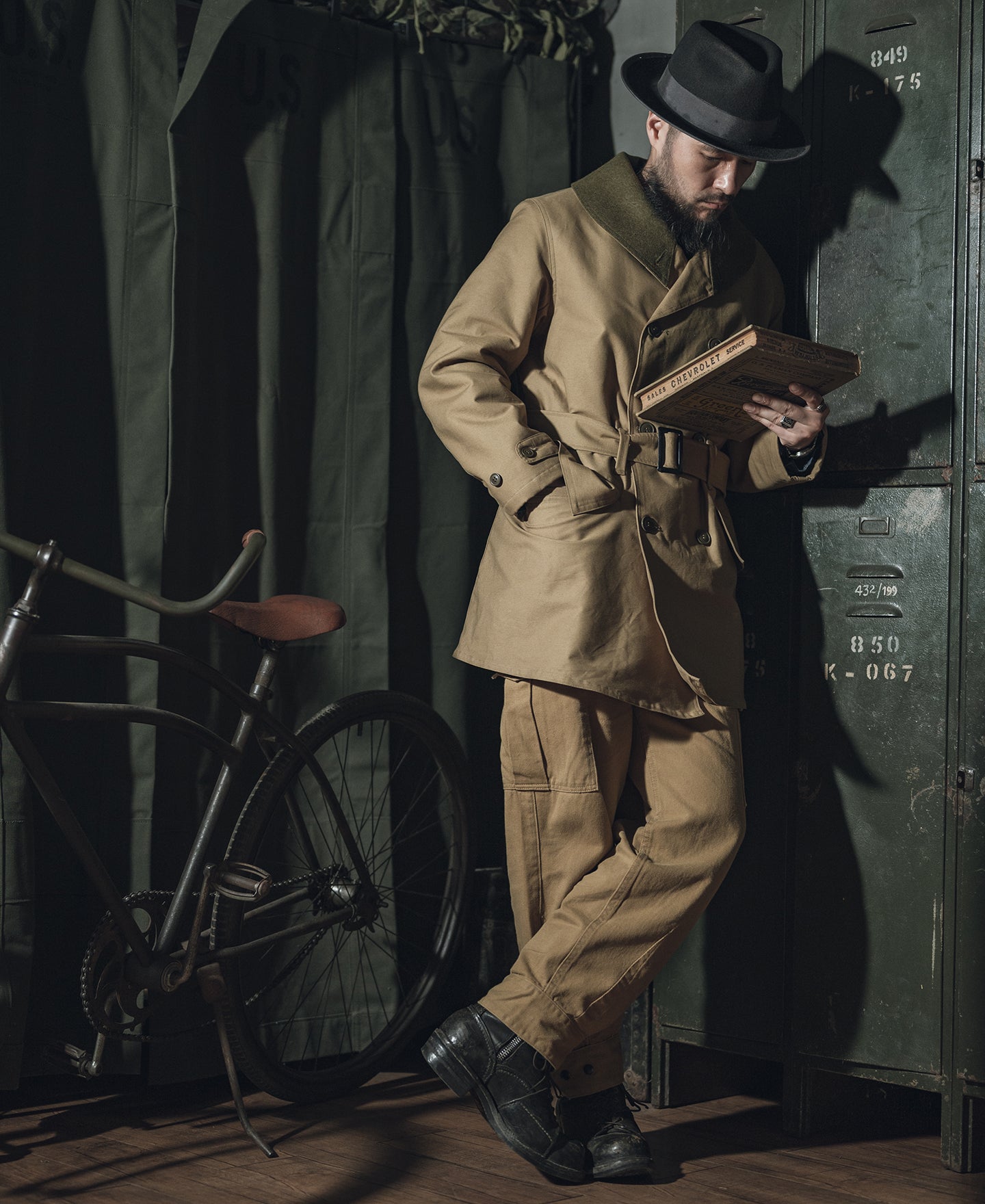 1938 US Army 1st Model M-38 Mackinaw Coat Jeep Coat Bronson