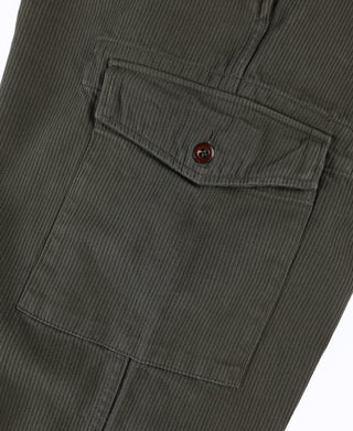 British Army Bedford Cord Gurkha Bermuda Trousers - Olive