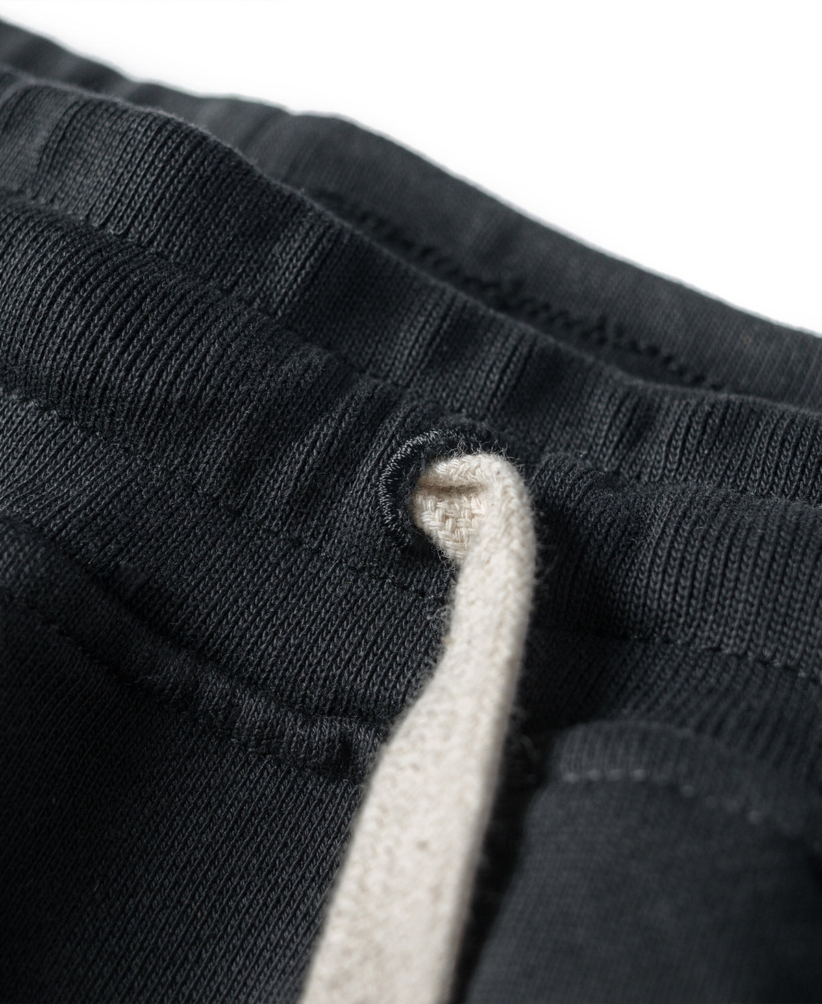 15 oz French Terry Sweat Shorts - Black