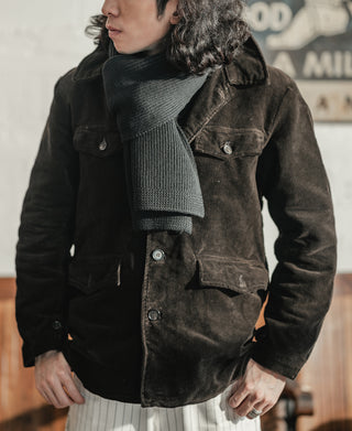 USN Wool Scarf - Black