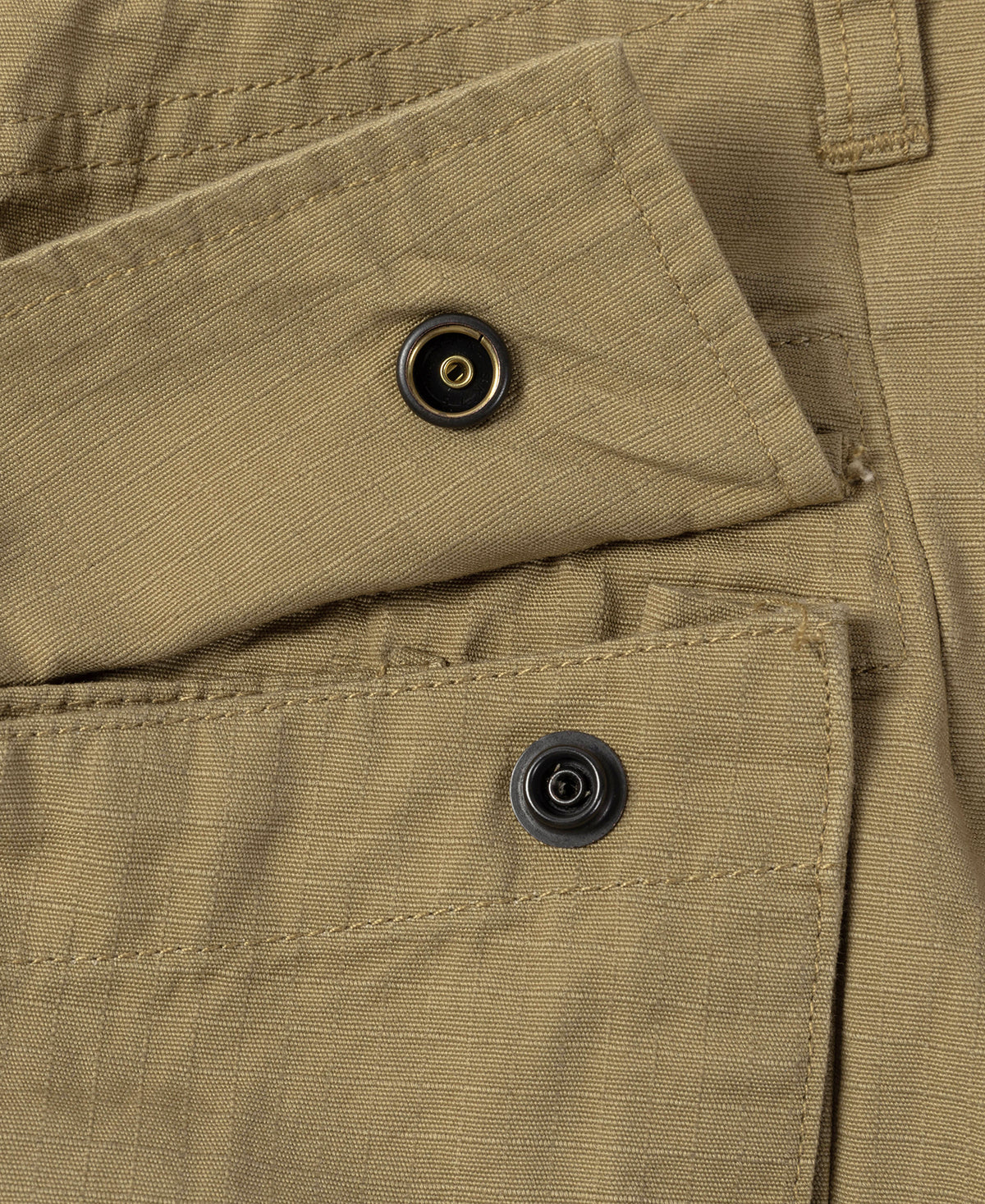 8.5 oz Cotton Ripstop Cargo Shorts - Khaki