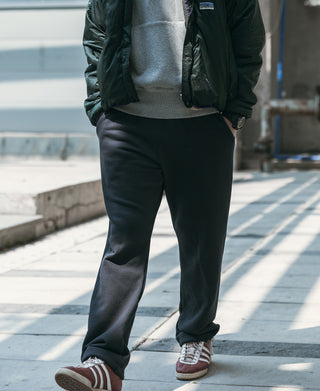 17.6 oz Heavyweight Terry Sweatpants - Black